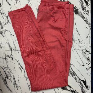 EUC - Paige Verdugo Ultra Skinny in Coral - Size 31